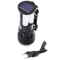 Фонарь переносной Luxury 2881 T, 1W+16SMD, солнечная батарея, Li-Ion аккумулятор, ЗУ 220V