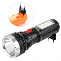 Фонарь Luxury 227, 1W+8SMD, Li-Ion аккум., ЗУ 220V