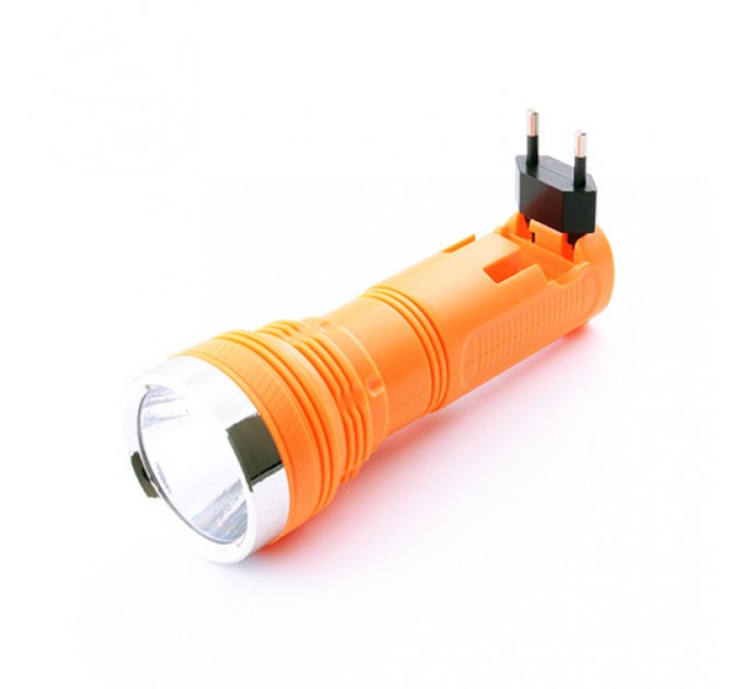 Фонарь Luxury 227, 1W+8SMD, Li-Ion аккум., ЗУ 220V