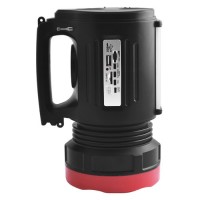 Фонарь переносной Luxury 1908, 10W+22LED, FM радио, power bank, Li-Ion аккум., TF card, солн. панель, ЗУ 220V