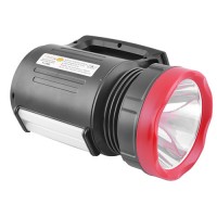 Фонарь переносной Luxury 1908, 10W+22LED, FM радио, power bank, Li-Ion аккум., TF card, солн. панель, ЗУ 220V
