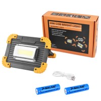 Прожектор светодиодный L811-20W-COB+1W, power bank, 2x18650/3xAA, ЗУ microUSB, Box
