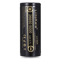 Аккумулятор высокотоковый 26650, LiitoKala Lii-50A, 5000mAh, ОРИГИНАЛ