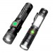 Фонарь BL-502-T6+COB, 1x18650, магнит, зажим, zoom, ЗУ microUSB