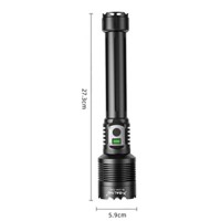 Фонарь BL-G201-P360, power bank, 2х26650, zoom, ЗУ Type-C, Box