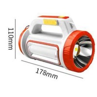 Фонарь переносной 5158-LED+COB, power bank, Li-Ion аккум., солнечная батарея, ЗУ microUSB, Box