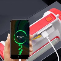 Фонарь переносной 5158-LED+COB, power bank, Li-Ion аккум., солнечная батарея, ЗУ microUSB, Box