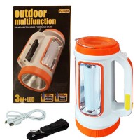 Фонарь переносной 6088-LED+COB, power bank, Li-Ion аккум., ЗУ microUSB, Box