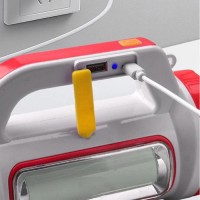 Фонарь переносной 6088-LED+COB, power bank, Li-Ion аккум., ЗУ microUSB, Box