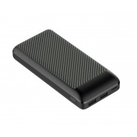Универсальный мобильный аккумулятор Power Bank Quick Charge Quantum QM-PB1020 black 20 000mAh 3.7V (2-USB)