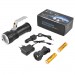 Фонарь переносной Police S912-XPE+COB (white+red), 2x18650, zoom, ЗУ 220V/12V, Box