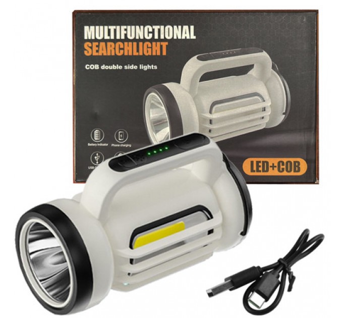 Фонарь переносной CH-22023-COB, power bank, Li-Ion аккум., ЗУ Type-C, Box
