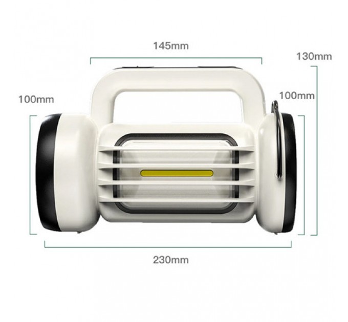 Фонарь переносной CH-22023-COB, power bank, Li-Ion аккум., ЗУ Type-C, Box
