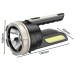 Фонарь переносной CH-22024-5W+COB, Li-Ion аккум., ЗУ Type-C, Box