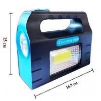 Портативная солнечная станция JA-2007, power bank, Li-Ion аккум., солнечная батарея, ЗУ Type-C, Box