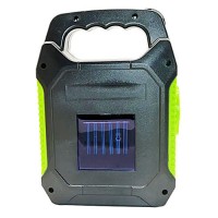 Фонарь переносной  JY-978D-LED+12COB, power bank, Li-Ion аккум., солнечная батарея, ЗУ microUSB, Box