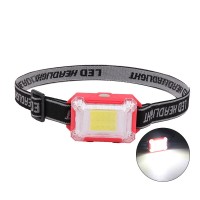 Фонарь налобный Quantum QM-FL4030 Simply COB питания 3xAAA/LR03 батарейки