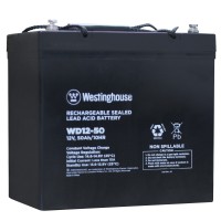 Свинцово-кислотная аккумуляторная батарея Westinghouse Deep Cycle, 12V, 50Ah, terminal T14, 1шт 230*138*211