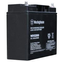 Svyntsevo-kyslotna akumulyatorna batareya Deep Cycle Westinghouse, 12V, 20Ah, terminal T12, 1 шт 181*77*167