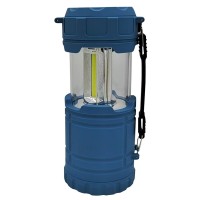 Фонарь кемпинговый Quantum QM-FL3041 Nice blue 1WLED + 3WCOB питание 3xAA 1шт/уп, box