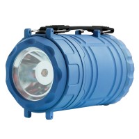 Фонарь кемпинговый Quantum QM-FL3041 Nice blue 1WLED + 3WCOB питание 3xAA 1шт/уп, box