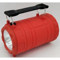 Фонарь кемпинговый Quantum QM-FL3042 Nice Red 1WLED + 3WCOB питание 3xAA 1шт/уп, box