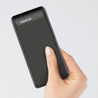 Универсальный мобильный аккумулятор Power bank fast charging Quantum QM-PB1022 black 20 000mAh 3.7V