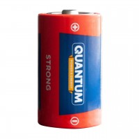 Щелочная батарейка Quantum Strong D/LR20 2шт/уп shrink