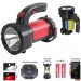 Фонарь переносной T80C-5W+COB(white+red), power bank, 2x18650, ЗУ Type-C, Box