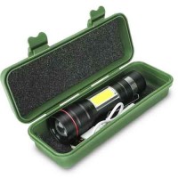 Фонарь BL-520-T6+COB, Li-Ion аккум., ЗУ mircoUSB, Box