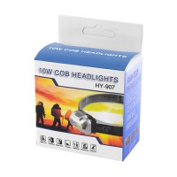 Фонарь налобный HY-907-COB, 10W, 3xAAA