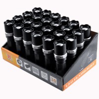 Фонарь Police B026-LM, 3xAAA, zoom, ремешок на руку