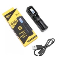 Зарядное устройство HD-8990B, LCD экран, 1x18650/26650/16340/14500