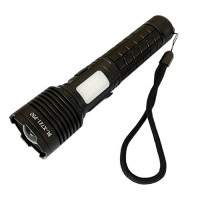 Фонарь BL-X721-P50+10SMD (white+red), power bank, 1x18650, zoom, ЗУ Type-C, Box