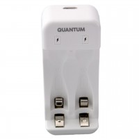 Зарядное устройство для Quantum QM-BC1020 для Ni-MH/Ni-CD 1.2V акум. AA/AAA 2-slot (USB)