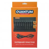Зарядное устройство для Quantum QM-BC5100 для Li-ion 3.7V акум. 10-slot (220V)