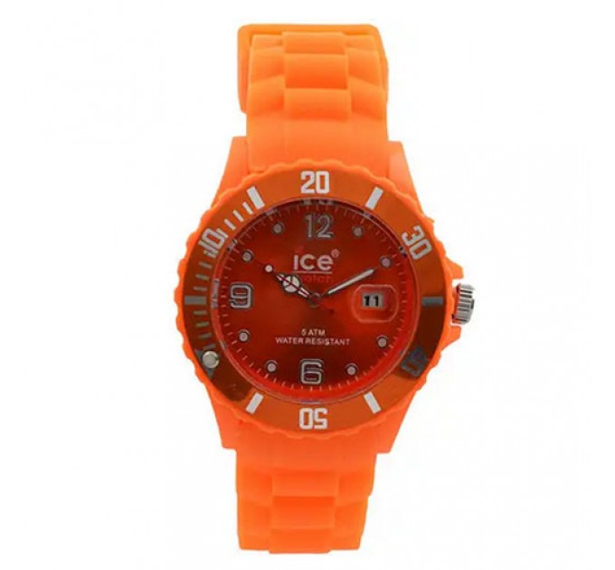 Часы наручные 7980   Детские watch (айс) календарь, orange