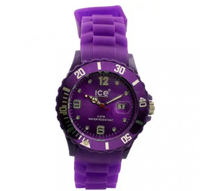 Часы наручные 7980   Детские watch (айс) календарь, purple