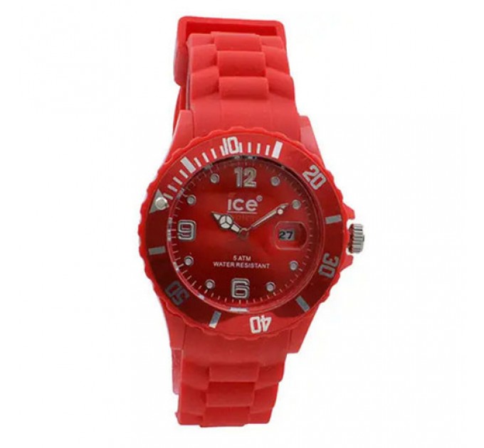 Часы наручные 7980   Детские watch (айс) календарь, red