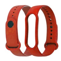 Ремешок для фитрнес-браслета M3, M4, M5, red