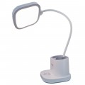 Настольная лампа с аккумулятором Quantum VERONA QM-TL1061 LED 3.5W 450lm 4100К USB 5V 3000mAh с Power Bank