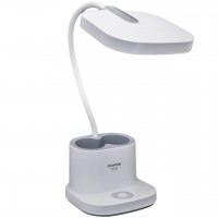 Настольная лампа с аккумулятором Quantum VERONA QM-TL1061 LED 3.5W 450lm 4100К USB 5V 3000mAh с Power Bank