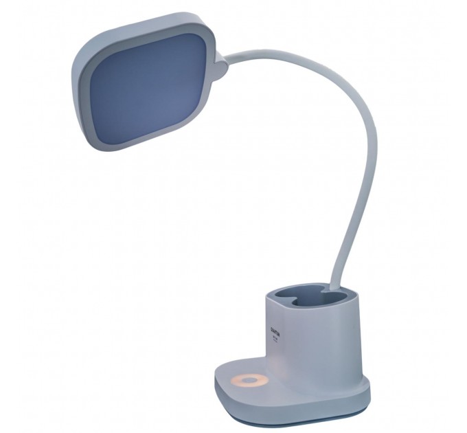 Настольная лампа с аккумулятором Quantum VERONA QM-TL1061 LED 3.5W 450lm 4100К USB 5V 3000mAh с Power Bank