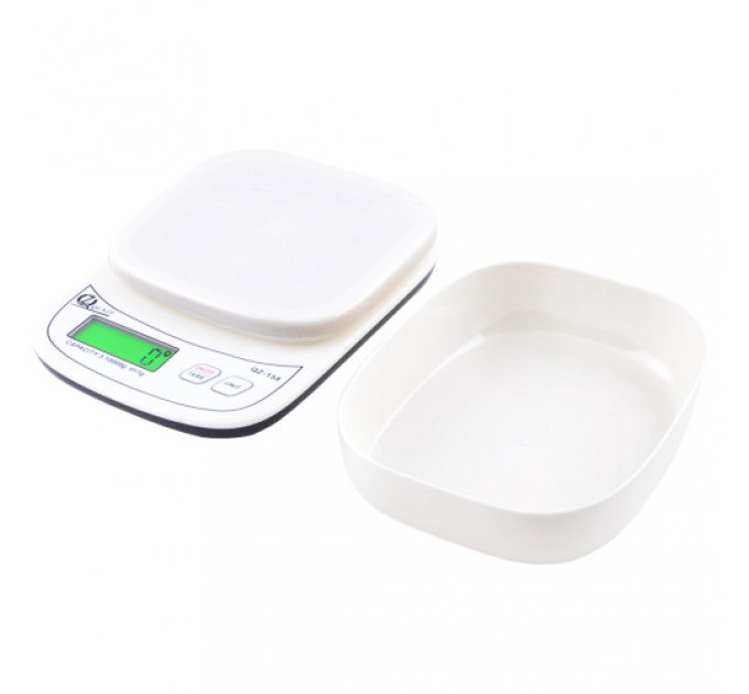 Весы кухонные QZ-158A, 10кг (1г), чаша