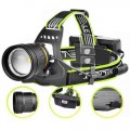Фонарь налобный BL-A8-P50, 2x18650, zoom, ЗУ microUSB, Box