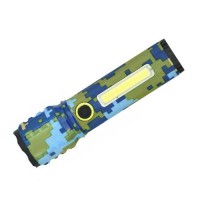 Фонарь C71M-P50+COB camouflage, Li-Ion аккум., zoom, ЗУ microUSB, Box