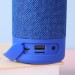 Bluetooth-колонка TG619C с RGB ПОДСВЕТКОЙ, speakerphone, радио, blue