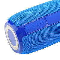 Bluetooth-колонка TG653 с RGB ПОДСВЕТКОЙ, speakerphone, радио, blue