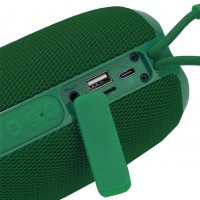 Bluetooth-колонка TG653 с RGB ПОДСВЕТКОЙ, speakerphone, радио, green
