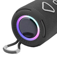 Bluetooth-колонка TG656 с RGB ПОДСВЕТКОЙ, speakerphone, радио, black